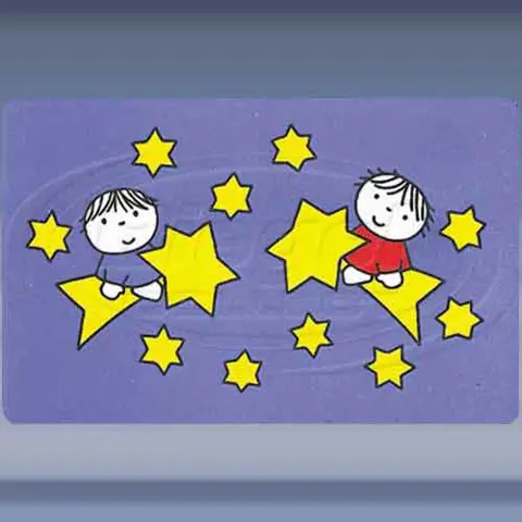 Kerst 1995 Dick Bruna (blauw) (15-12-1995)