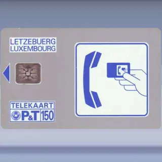 Telecarte - bleu (juli-1991)