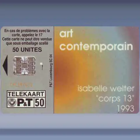 Isabelle Welter "Corps 13" (1994)