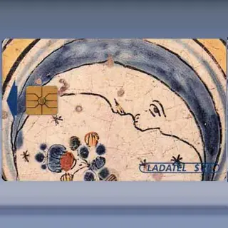 T5 Luna azulejo policromo (1996)