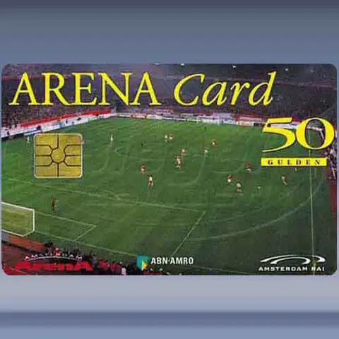 Elftal op grasmat (Gemplus Chip) (1-8-1998)