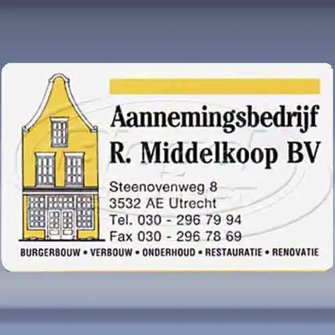 Aannemingsbedrijf R. Middelkoop bv