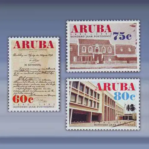 100 jaar Postdienst (1992)