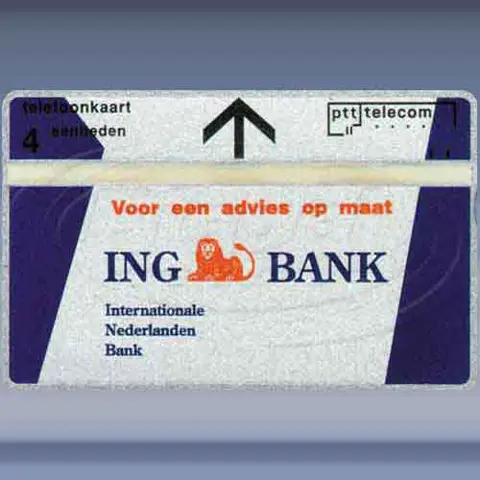 ING Bank (witte achterkant)