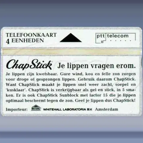 Chap Stick, je lippen vragen erom. (1994)