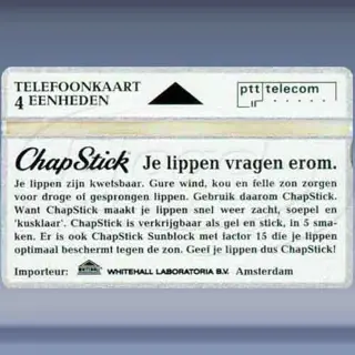 Chap Stick, je lippen vragen erom. (1994)