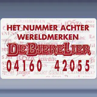 De Bierelier het nummer achter ...