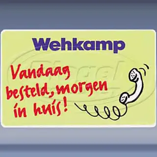 Wehkamp, vandaag besteld, morgen ...