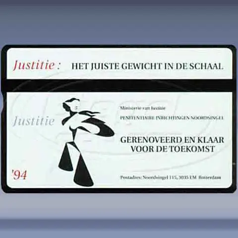 Justitie: Het juiste gewicht in de schaal