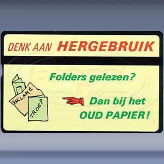 Denk aan hergebruik