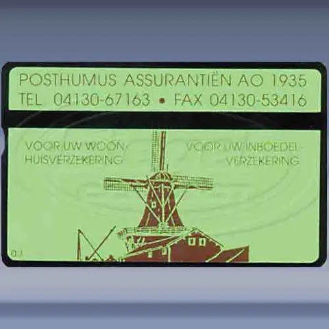 Posthumus Assuranti&euml;n serie no 3