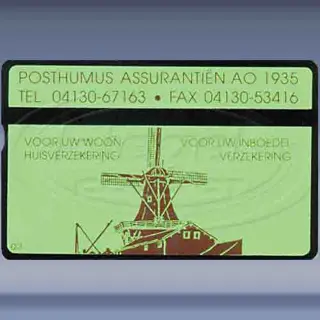 Posthumus Assuranti&euml;n serie no 3