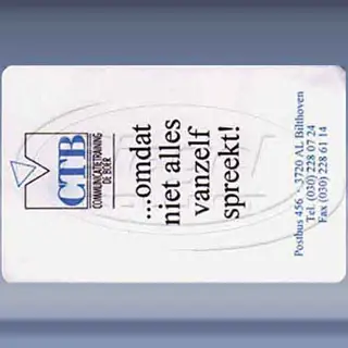 CTB, omdat niet alles vanzelf spreekt !