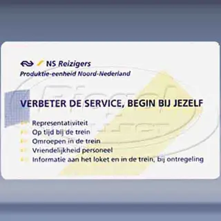 NS Reizigers, verbeter de service...