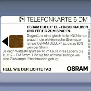 Osram 1 - Dulux EL (1992)