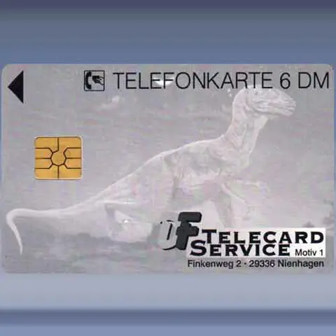 Telecard Service - Velociraptor (1994)