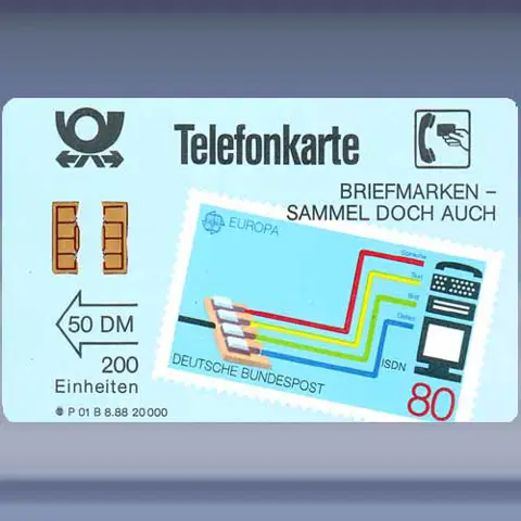 ISDN - Postzegel (1988)