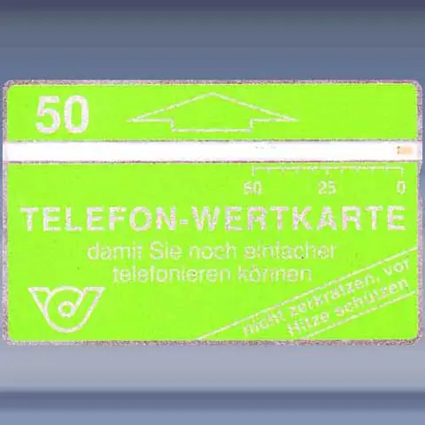 Telefonwertkarte (1992)