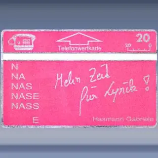 Mehr Zeit für Lyrik (1991)