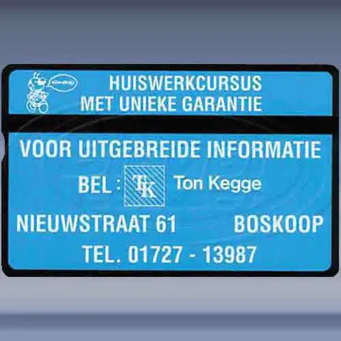 Huiswerkcursus Ton Kegge