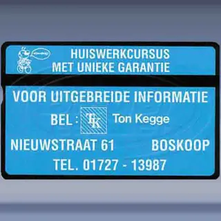 Huiswerkcursus Ton Kegge