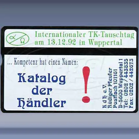 Katalog der H&auml;ndler