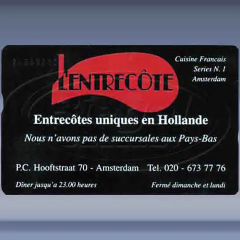 Restaurant L' Entrec&ocirc;te
