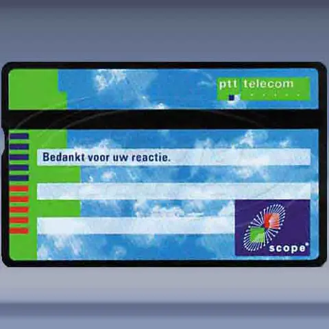 Scope bedankt voor uw reactie