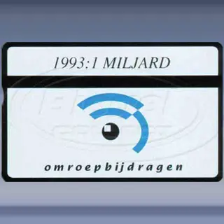 1993 : 1 Miljard Omroepbijdragen