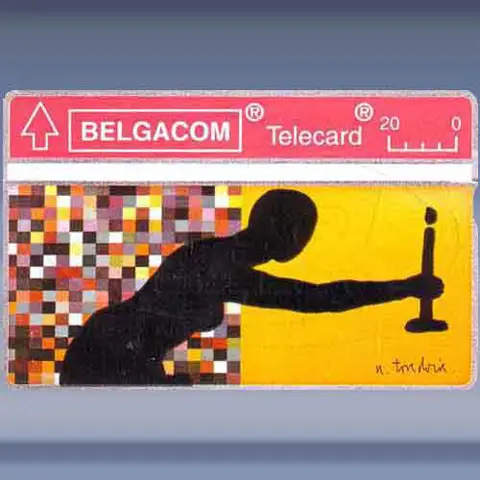 Kunst in Belgie...(silhouet) (1993)