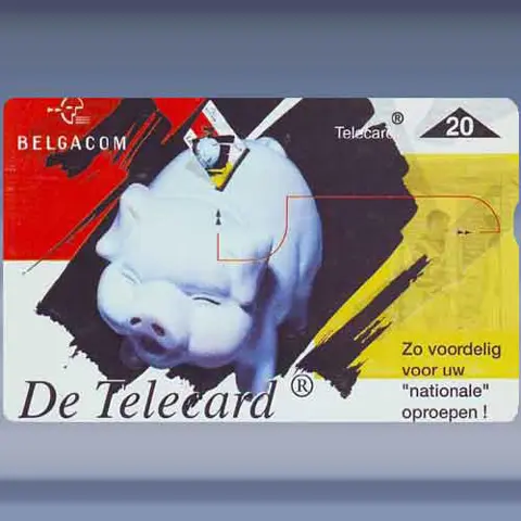 Spaarvarken, De Telecard (1998)