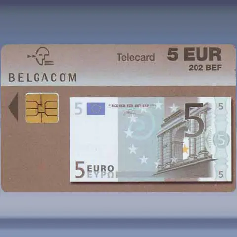 5 Euro Banknote (BEF - Euro) (2002)