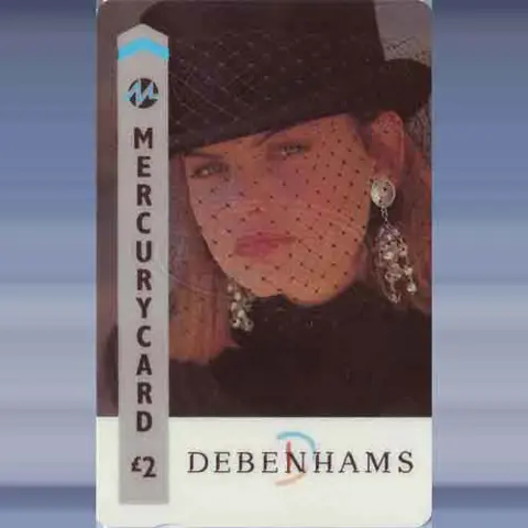 Debenhams - Lady in hat