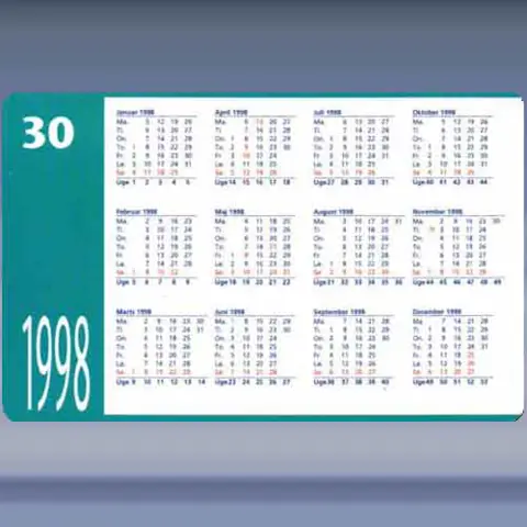 Kalender 1998 (1997)