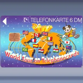World Tour on Telephonecards (a) (1994)