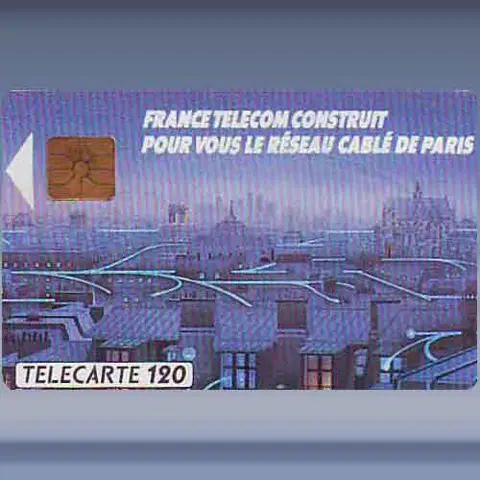 R&eacute;seau cabl&eacute; de Paris (nov-89)