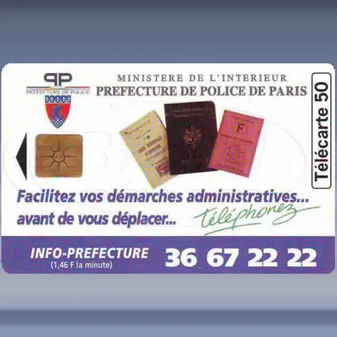 Pr&eacute;fecture de Police (sep-95)