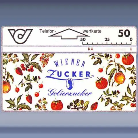 Wiener Zucker: Gelierzucker (1995)