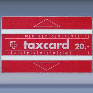 Taxcard 20 R00d (009A) (1990)