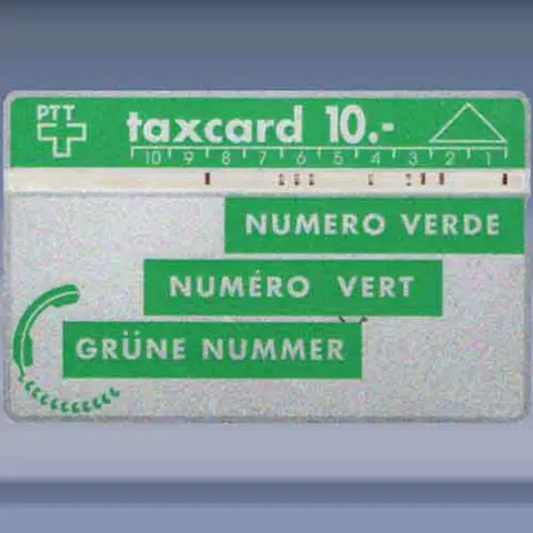 Taxcard 10 (007E) (1991)