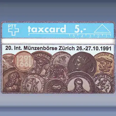 Münzenbörse Zürich(109E) (1991)