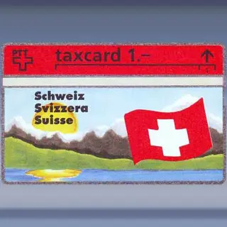 Schweiz Svizzera Suisse (208L) (1992)