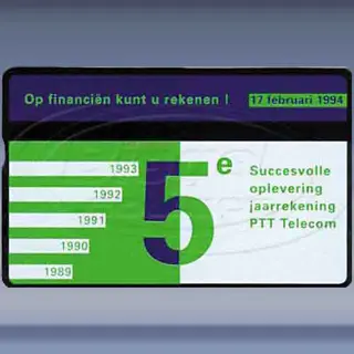 PTT Telecom  Op financi&euml;n kunt u rekenen!