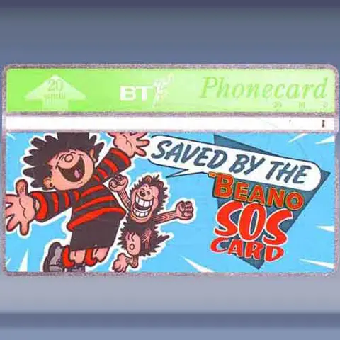 Beano SOS Card (1) (1995)