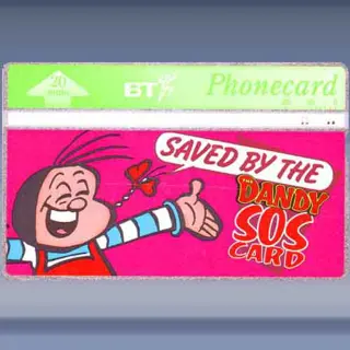 Beano SOS Card (2) (1995)