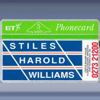 Stiles Harold Williams (Brighton) (okt-91)