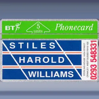 Stiles Harold Williams (Crawley 1) (okt-91)