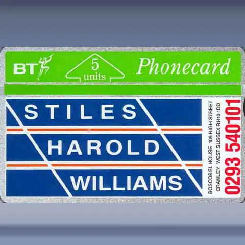 Stiles Harold Williams (Crawley 2) (okt-91)