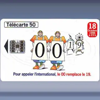 N.D.C. - La 00 remplace le 19 (aug-96)