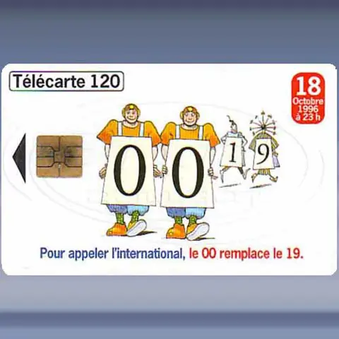 N.D.C. - La 00 remplace le 19 (aug-96)